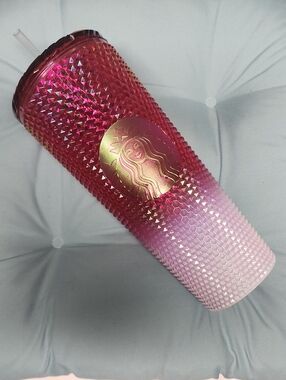 Pink Ombre Starbucks Cup